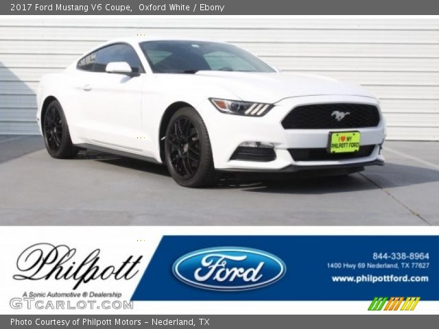 2017 Ford Mustang V6 Coupe in Oxford White