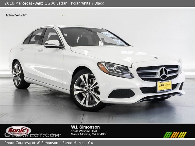 2018 Mercedes-Benz C 300 Sedan in Polar White