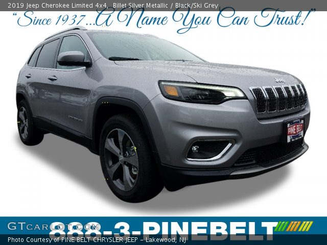 2019 Jeep Cherokee Limited 4x4 in Billet Silver Metallic
