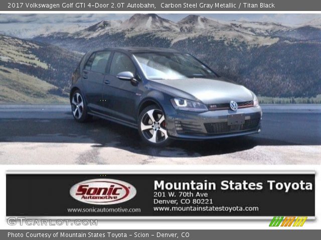 2017 Volkswagen Golf GTI 4-Door 2.0T Autobahn in Carbon Steel Gray Metallic