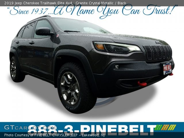 2019 Jeep Cherokee Trailhawk Elite 4x4 in Granite Crystal Metallic