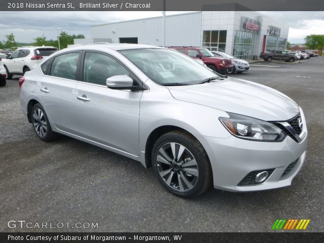2018 Nissan Sentra SL in Brilliant Silver