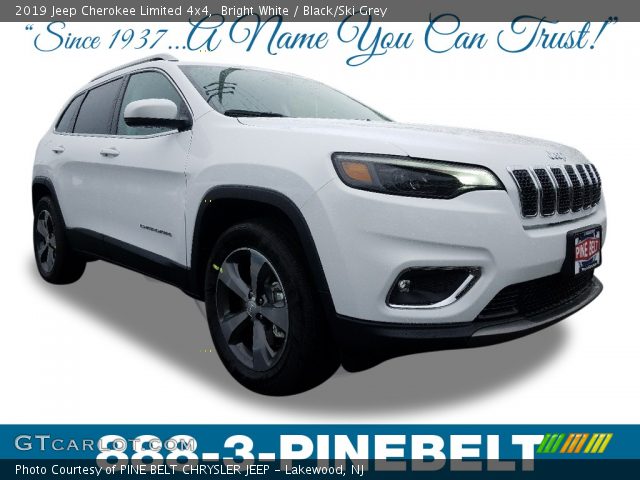 2019 Jeep Cherokee Limited 4x4 in Bright White