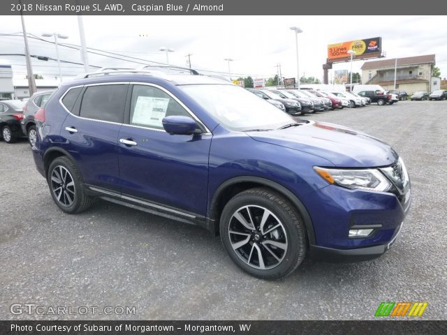 2018 Nissan Rogue SL AWD in Caspian Blue