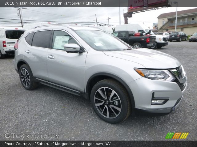2018 Nissan Rogue SL AWD in Brilliant Silver