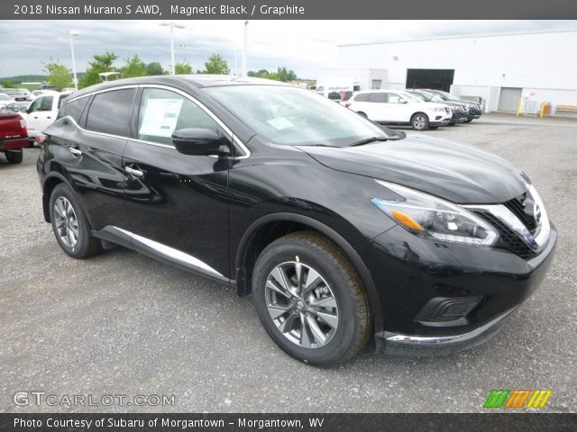 2018 Nissan Murano S AWD in Magnetic Black