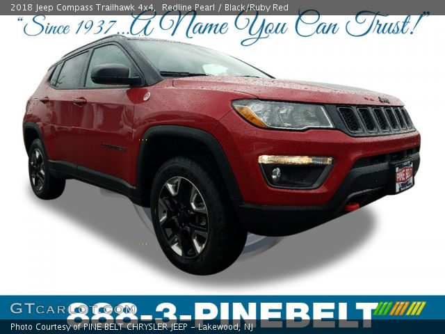 2018 Jeep Compass Trailhawk 4x4 in Redline Pearl