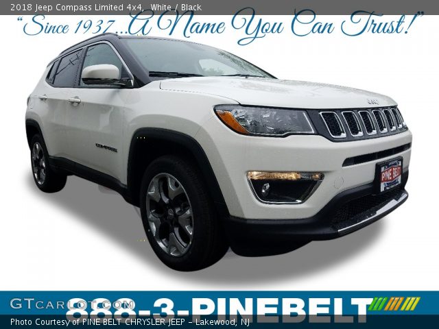 2018 Jeep Compass Limited 4x4 in White