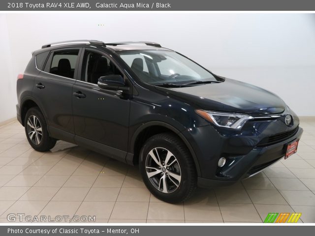 2018 Toyota RAV4 XLE AWD in Galactic Aqua Mica