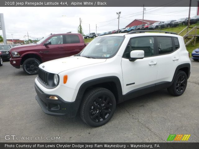 2018 Jeep Renegade Latitude 4x4 in Alpine White