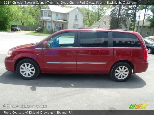 2014 Chrysler Town & Country Touring in Deep Cherry Red Crystal Pearl