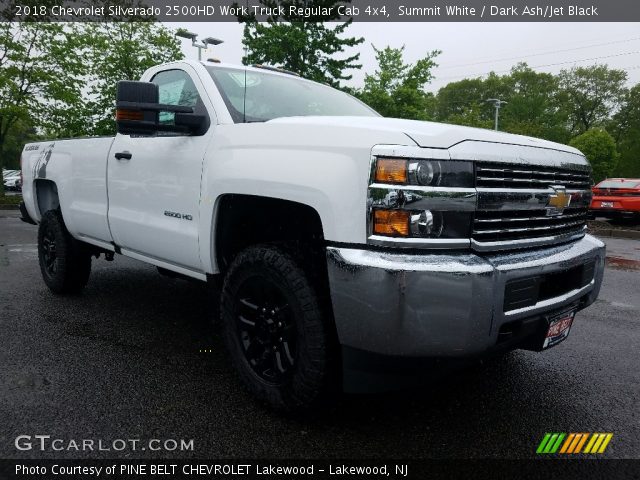 2018 Chevrolet Silverado 2500HD Work Truck Regular Cab 4x4 in Summit White