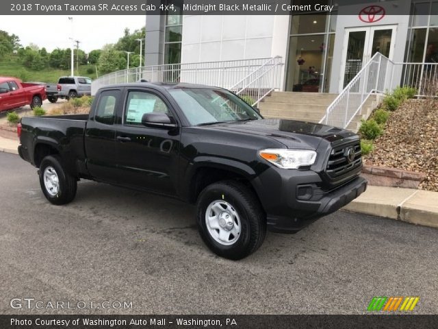 2018 Toyota Tacoma SR Access Cab 4x4 in Midnight Black Metallic