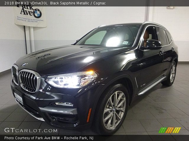 2018 BMW X3 xDrive30i in Black Sapphire Metallic