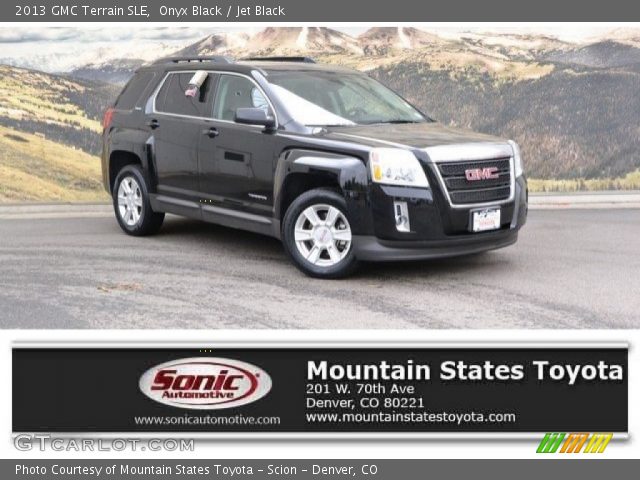 2013 GMC Terrain SLE in Onyx Black