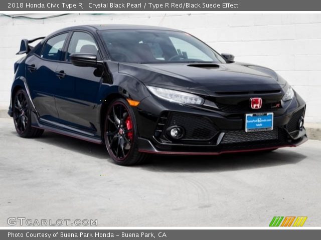 2018 Honda Civic Type R in Crystal Black Pearl
