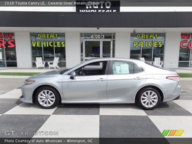 2018 Toyota Camry LE in Celestial Silver Metallic