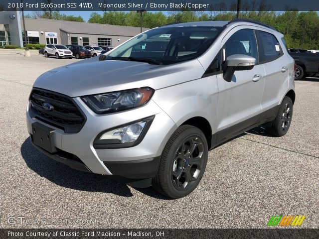 2018 Ford EcoSport SES 4WD in Moondust Silver