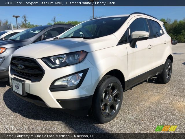 2018 Ford EcoSport Titanium 4WD in Diamond White