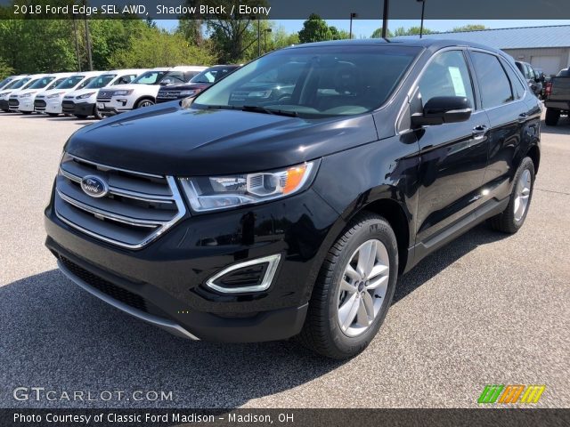 2018 Ford Edge SEL AWD in Shadow Black