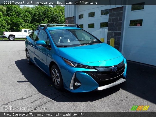 2018 Toyota Prius Prime Advanced in Blue Magnetism