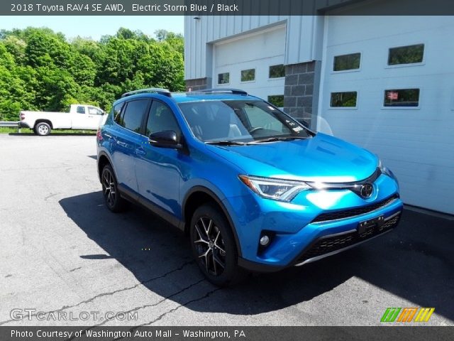 2018 Toyota RAV4 SE AWD in Electric Storm Blue