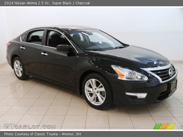2014 Nissan Altima 2.5 SV in Super Black