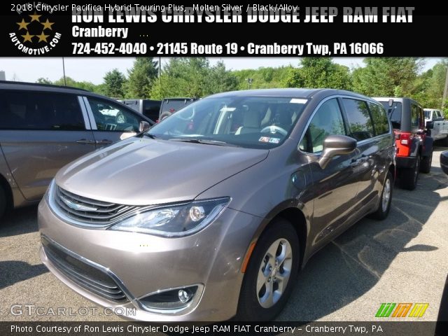 2018 Chrysler Pacifica Hybrid Touring Plus in Molten Silver