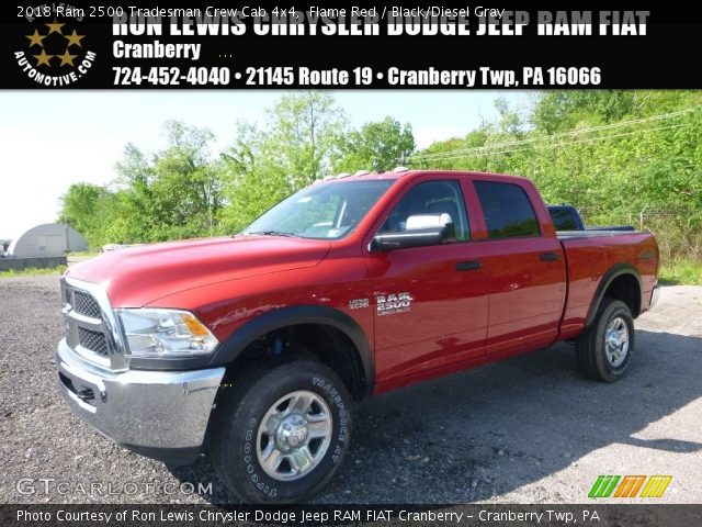 2018 Ram 2500 Tradesman Crew Cab 4x4 in Flame Red