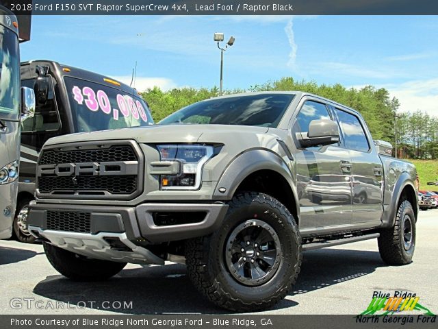 2018 Ford F150 SVT Raptor SuperCrew 4x4 in Lead Foot