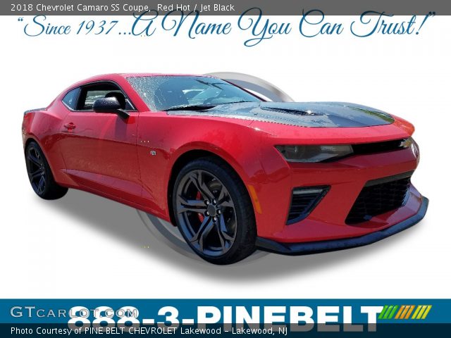 2018 Chevrolet Camaro SS Coupe in Red Hot