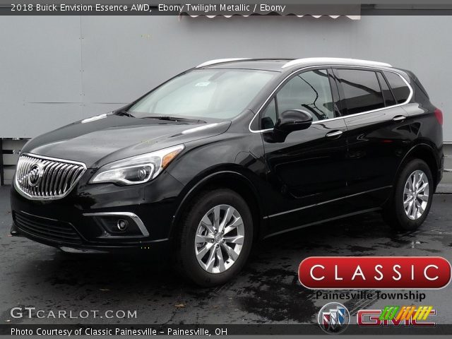 2018 Buick Envision Essence AWD in Ebony Twilight Metallic