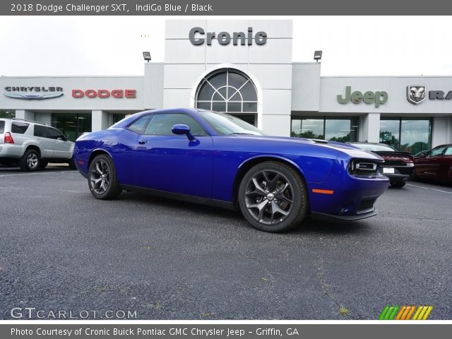 2018 Dodge Challenger SXT in IndiGo Blue