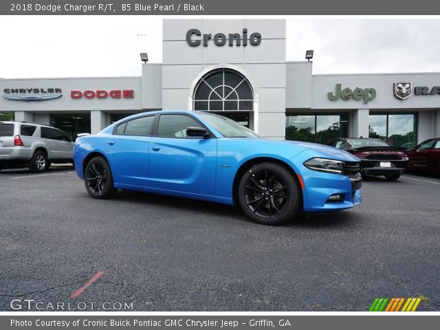 2018 Dodge Charger R/T in B5 Blue Pearl