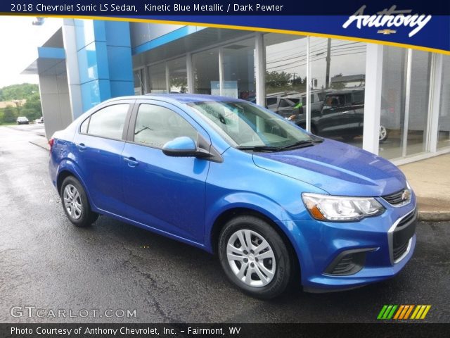 2018 Chevrolet Sonic LS Sedan in Kinetic Blue Metallic