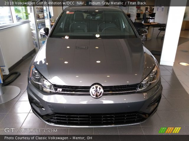 2018 Volkswagen Golf R 4Motion w/DCC. NAV. in Indium Gray Metallic