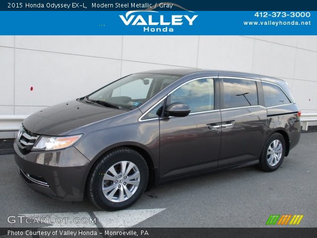2015 Honda Odyssey EX-L in Modern Steel Metallic