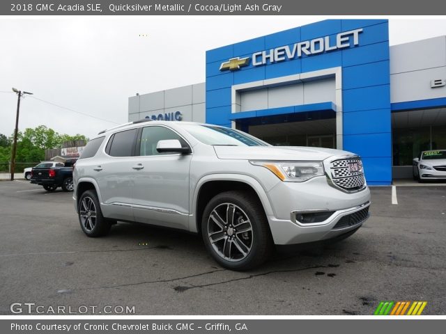 2018 GMC Acadia SLE in Quicksilver Metallic