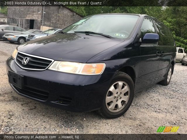 2003 Honda Odyssey EX-L in Midnight Blue Pearl