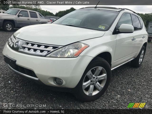 2007 Nissan Murano SE AWD in Glacier Pearl White