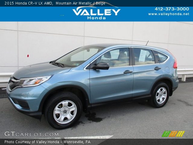 2015 Honda CR-V LX AWD in Mountain Air Metallic