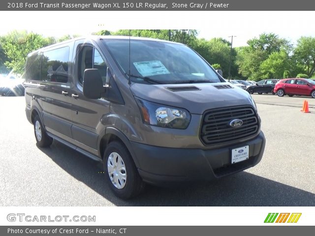 2018 Ford Transit Passenger Wagon XL 150 LR Regular in Stone Gray