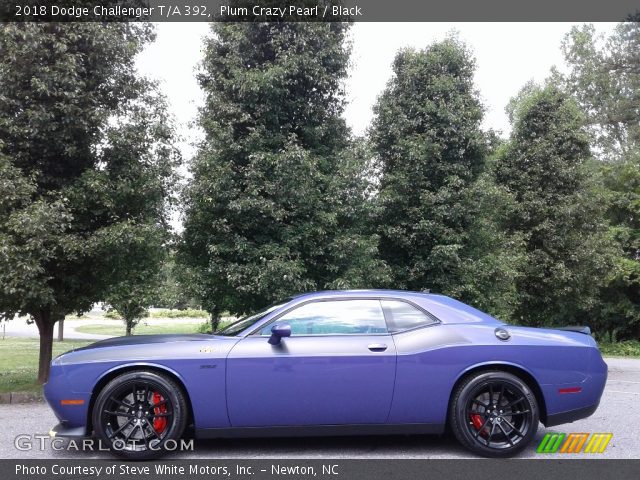 2018 Dodge Challenger T/A 392 in Plum Crazy Pearl