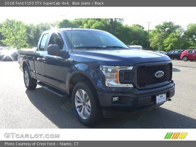 2018 Ford F150 STX SuperCab 4x4 in Blue Jeans