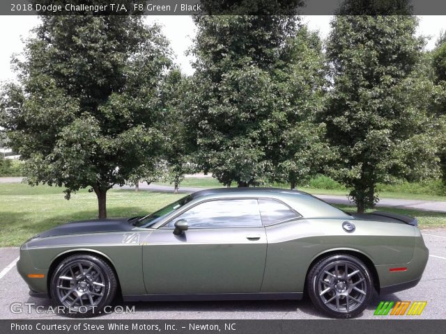 2018 Dodge Challenger T/A in F8 Green
