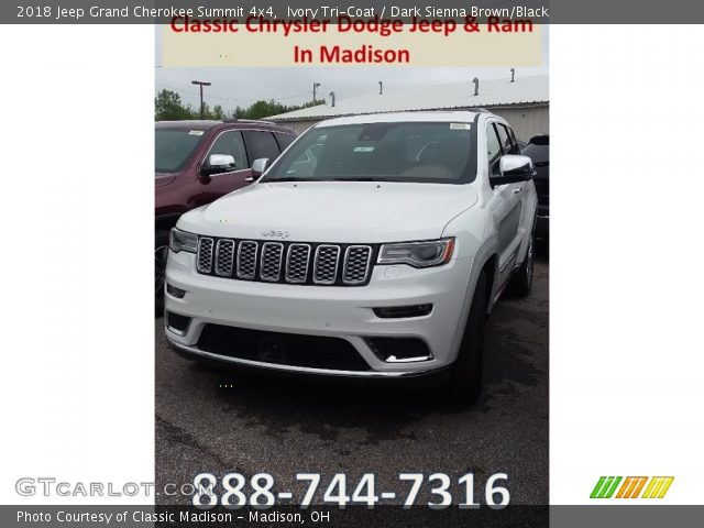 2018 Jeep Grand Cherokee Summit 4x4 in Ivory Tri-Coat