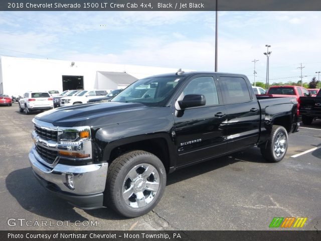 2018 Chevrolet Silverado 1500 LT Crew Cab 4x4 in Black