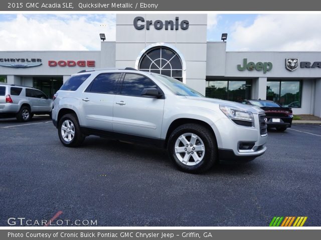 2015 GMC Acadia SLE in Quicksilver Metallic
