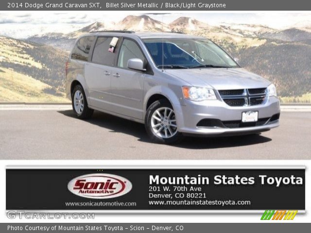2014 Dodge Grand Caravan SXT in Billet Silver Metallic