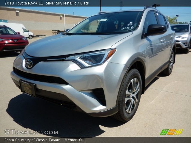 2018 Toyota RAV4 LE in Silver Sky Metallic